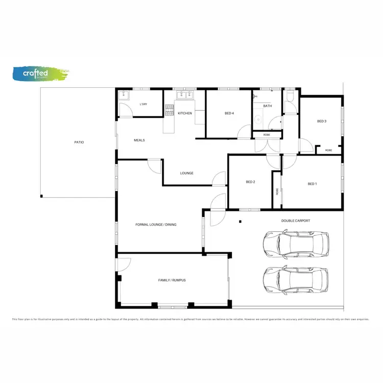 Floorplan of Homely house listing, 7 Hughes Street, Browns Plains QLD 4118