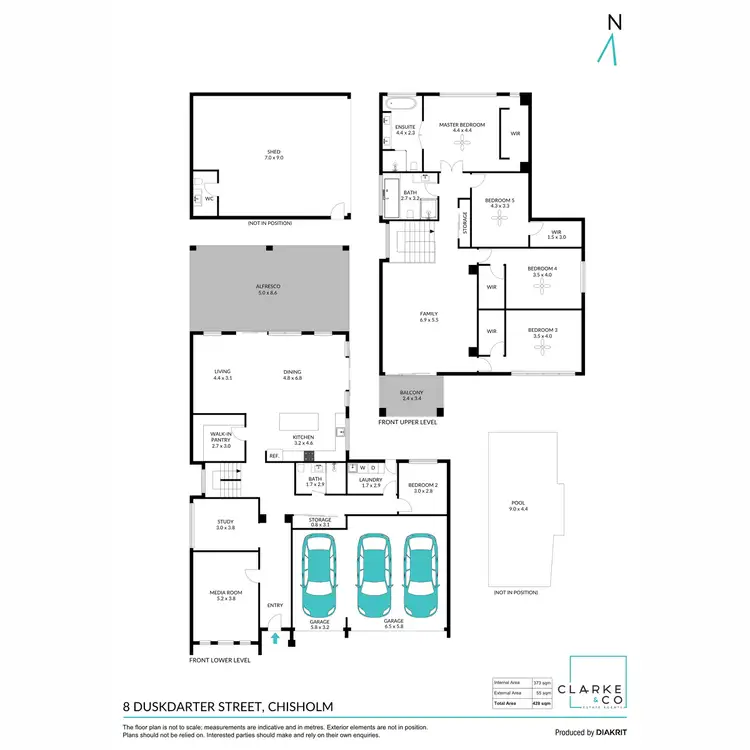 Floorplan of Homely house listing, 8 Duskdarter Street, Chisholm NSW 2322