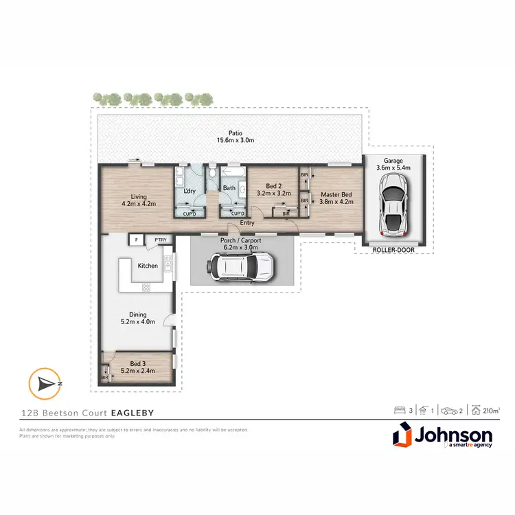 Floorplan of Homely house listing, 12B Beetson Court, Eagleby QLD 4207