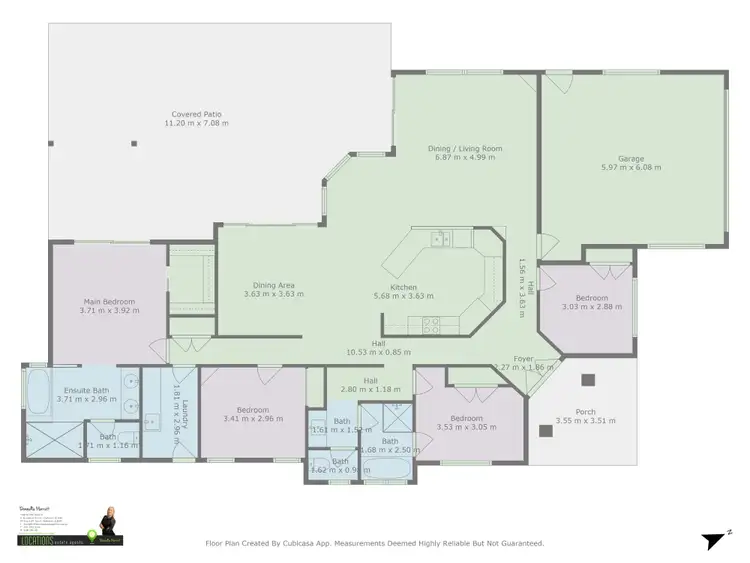 Floorplan of Homely house listing, 1 Harlequin Court, Calliope QLD 4680
