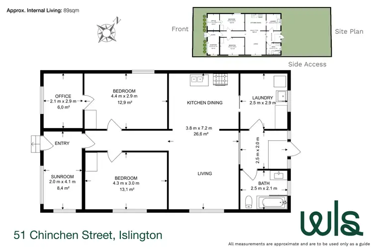 Floorplan of Homely house listing, 51 Chinchen Street, Islington NSW 2296