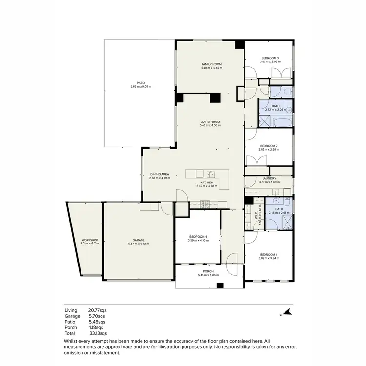 Floorplan of Homely house listing, 30 Howard Street, Warragul VIC 3820