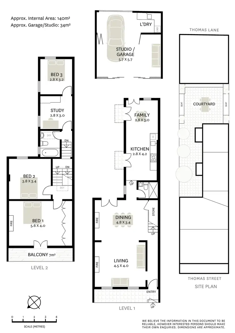 Floorplan of Homely terrace listing, 17 Thomas Street, Darlington NSW 2008