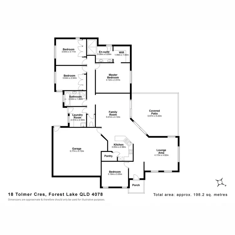 Floorplan of Homely house listing, 18 Tolmer Crescent, Forest Lake QLD 4078