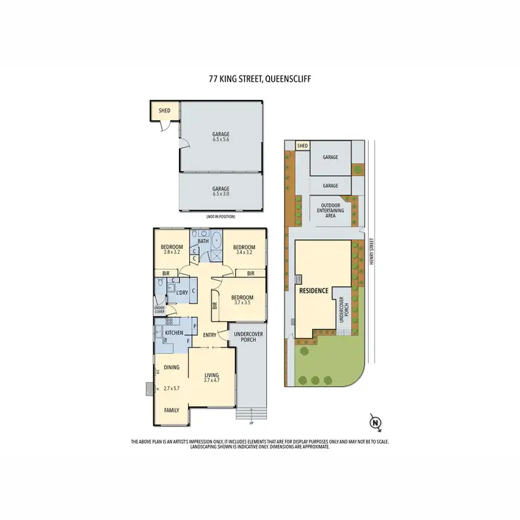 Floorplan of Homely house listing, 77 King Street, Queenscliff VIC 3225