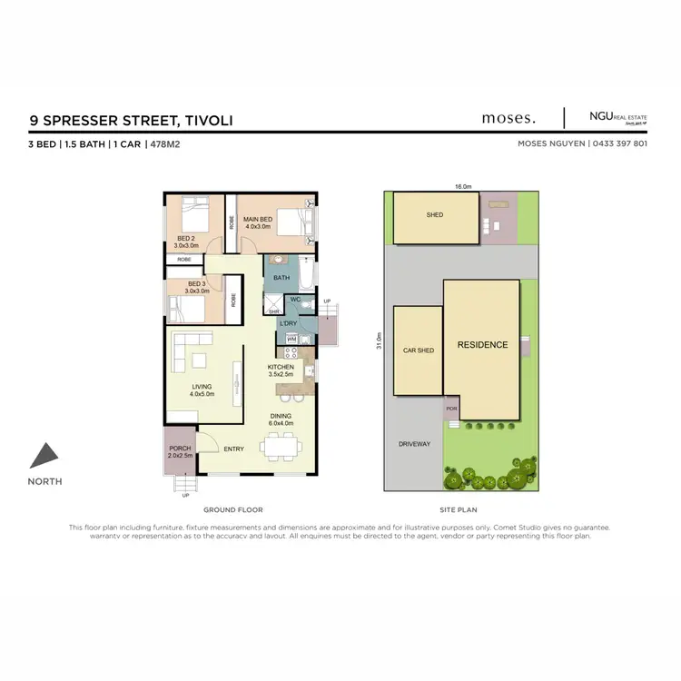 Floorplan of Homely house listing, 9 Spresser Street, Tivoli QLD 4305