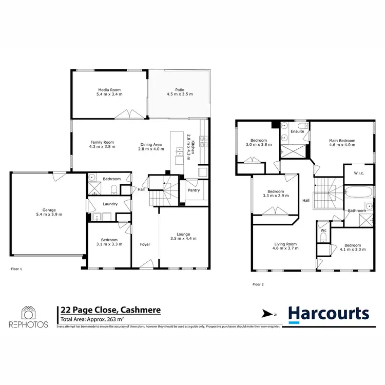 Floorplan of Homely house listing, 22 Page Close, Cashmere QLD 4500