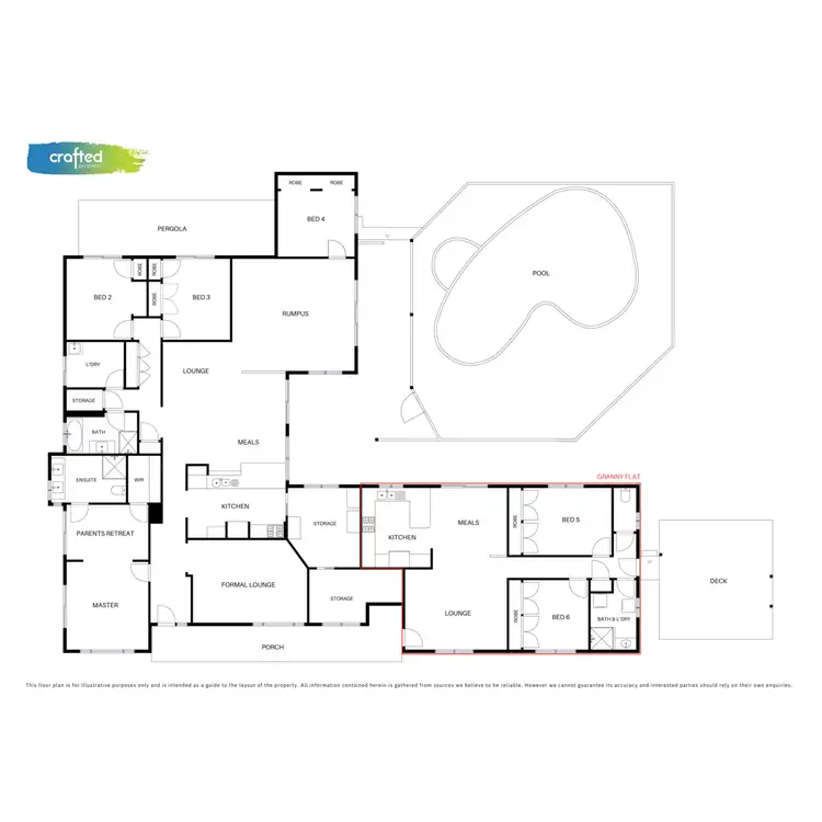 Floorplan of Homely rural property listing, 9 Carbeen Road, Park Ridge South QLD 4125
