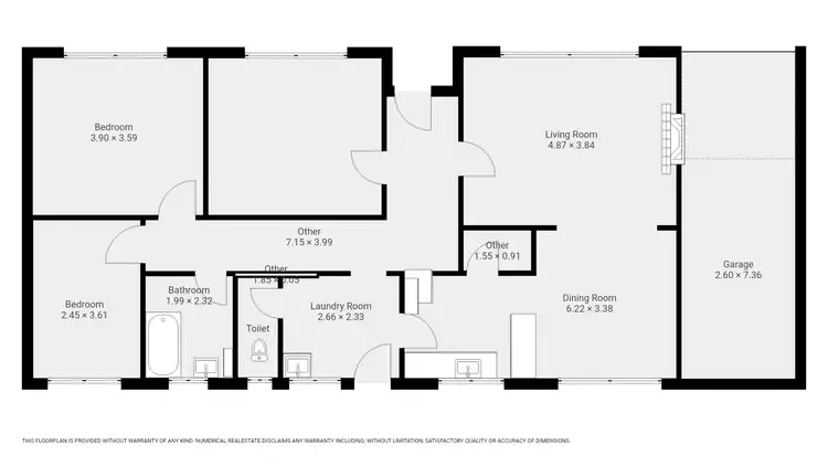 Floorplan of Homely house listing, 24 Easton Road, Port Lincoln SA 5606