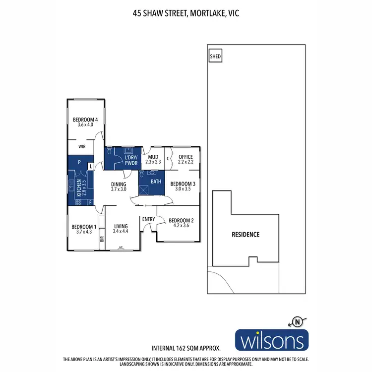 Floorplan of Homely house listing, 45 Shaw Street, Mortlake VIC 3272