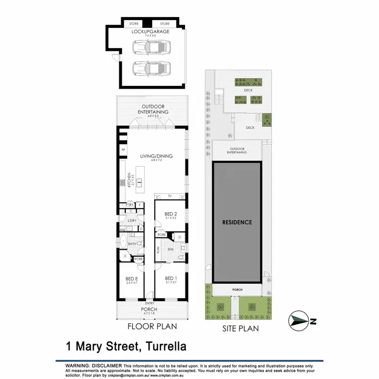 Floorplan of Homely house listing, 1 Mary Street, Turrella NSW 2205