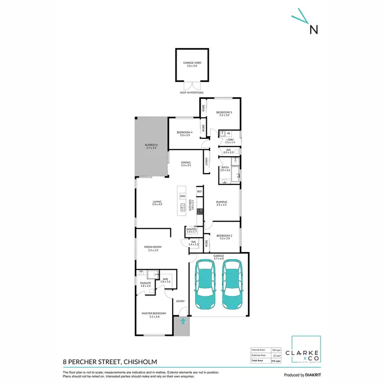 Floorplan of Homely house listing, 8 Percher Street, Chisholm NSW 2322