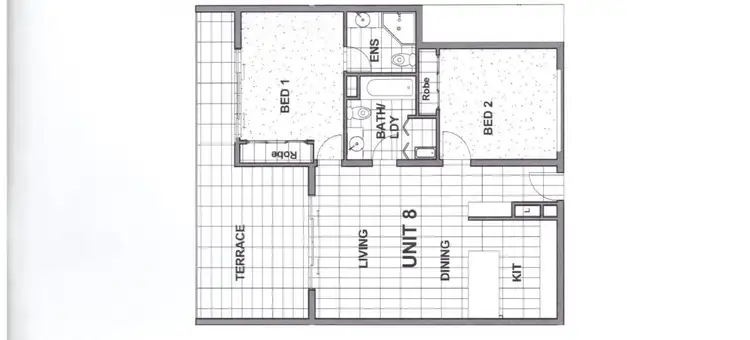 Floorplan of Homely apartment listing, 8/147 Baringa Street, Morningside QLD 4170