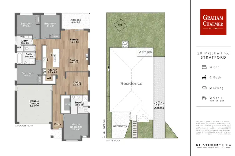 Floorplan of Homely house listing, 20 Mitchell Road, Stratford VIC 3862