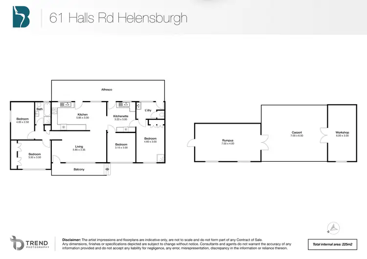 Floorplan of Homely house listing, 61 Halls Road, Helensburgh NSW 2508