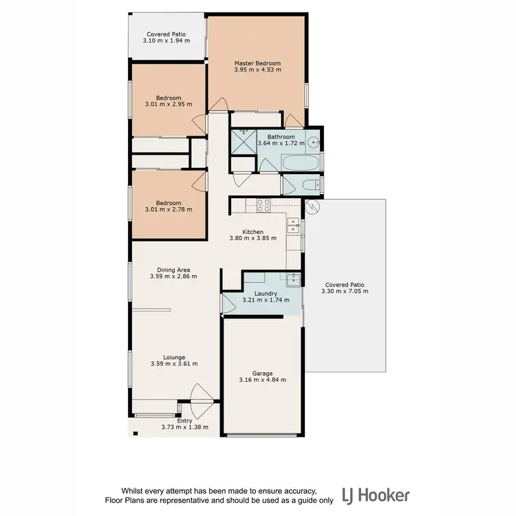 Floorplan of Homely house listing, 6 Hibiscus Circuit, Fitzgibbon QLD 4018