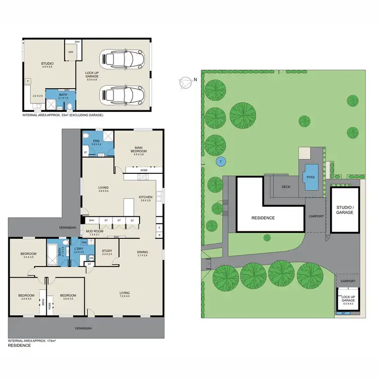 Floorplan of Homely house listing, 12 Fletcher Street, Nulkaba NSW 2325