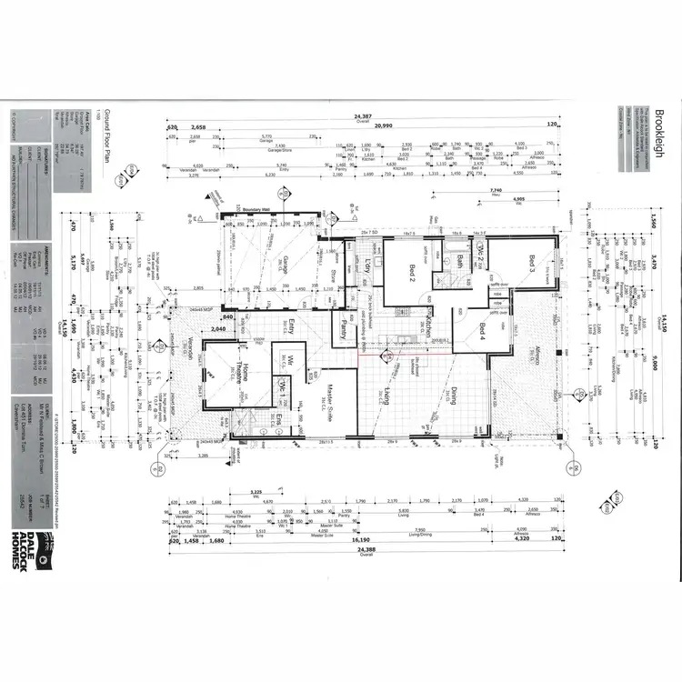 Floorplan of Homely house listing, 17 Domina Turn, Caversham WA 6055
