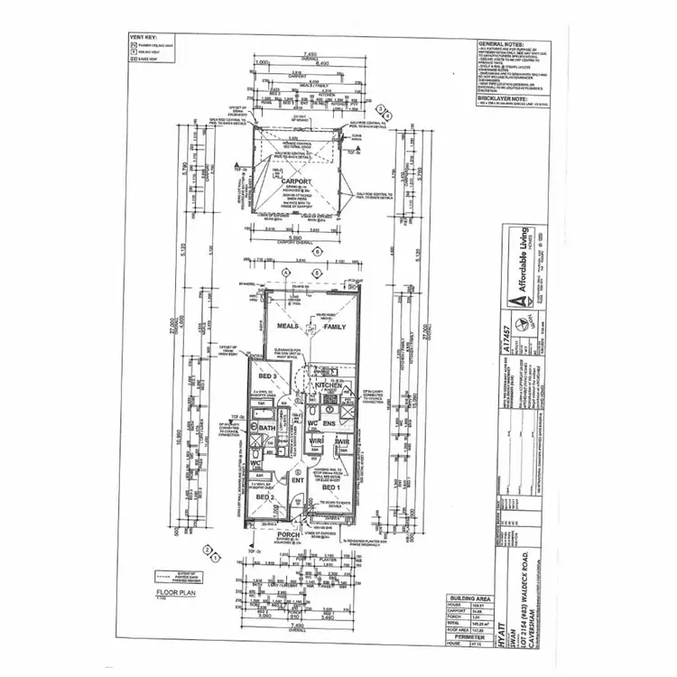 Floorplan of Homely house listing, 83 Waldeck Road, Caversham WA 6055