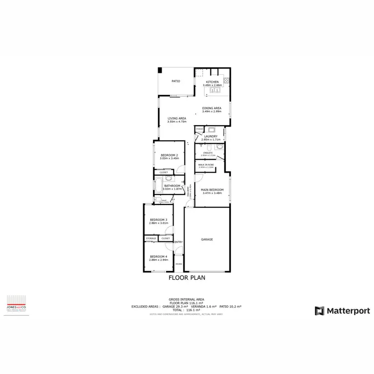 Floorplan of Homely house listing, 27 Vidalia Drive, Aveley WA 6069