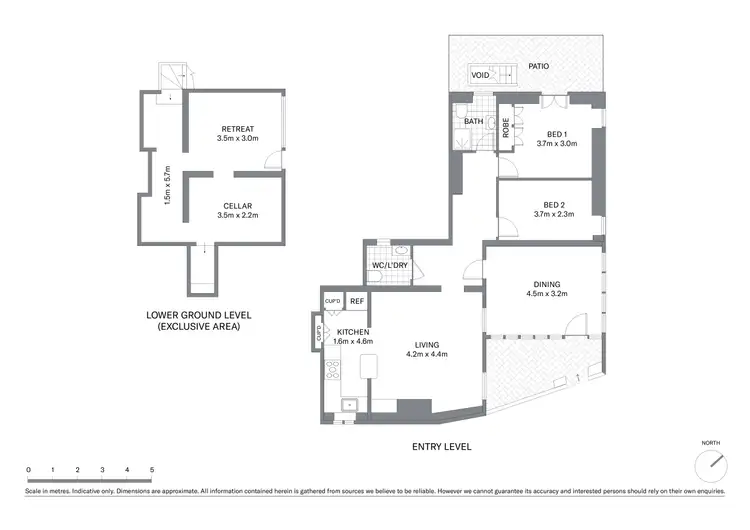 Floorplan of Homely apartment listing, 8/56A Ormond Street, Paddington NSW 2021