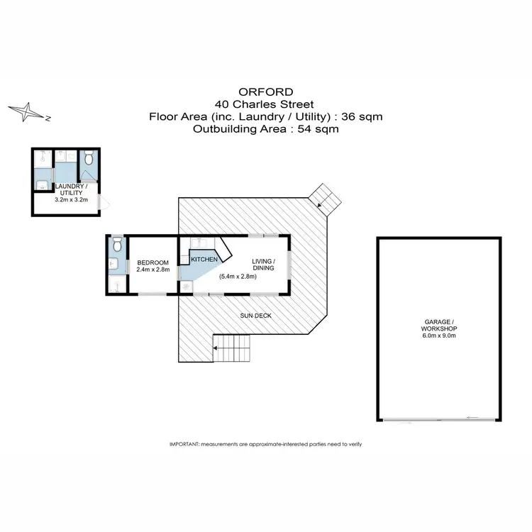 Floorplan of Homely house listing, 40 Charles Street, Orford TAS 7190