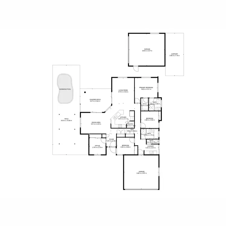 Floorplan of Homely house listing, 4 Coles Court, Toogoom QLD 4655
