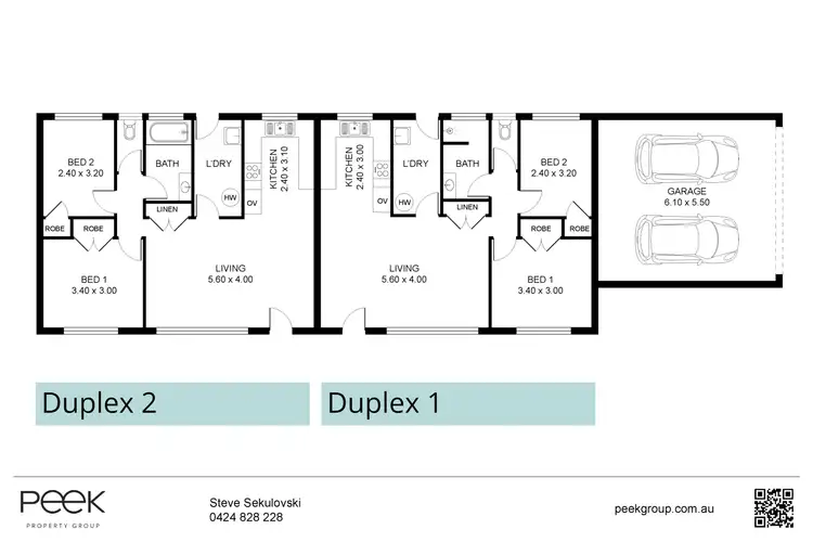 Floorplan of Homely house listing, 1&2/22 Conrad Street, Richmond NSW 2753