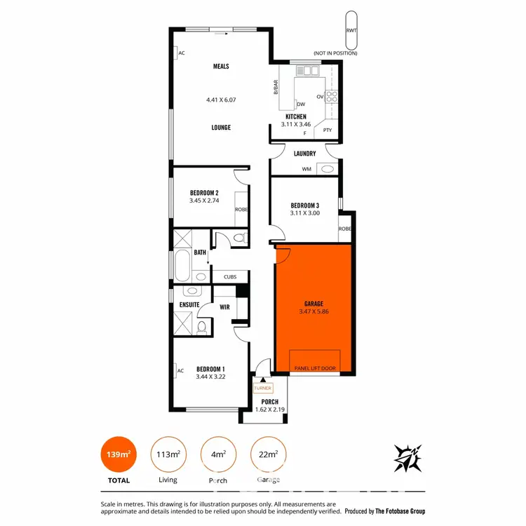 Floorplan of Homely house listing, 7 Dewit Street, Salisbury Downs SA 5108
