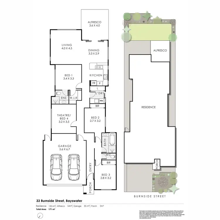Floorplan of Homely house listing, 33 Burnside Street, Bayswater WA 6053