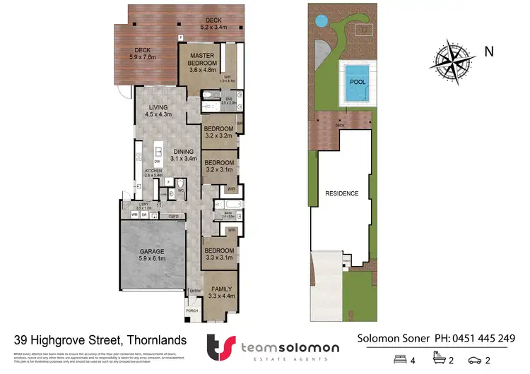 Floorplan of Homely house listing, 39 Highgrove Street, Thornlands QLD 4164