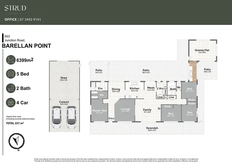 Floorplan of Homely house listing, 603 Junction Road, Barellan Point QLD 4306