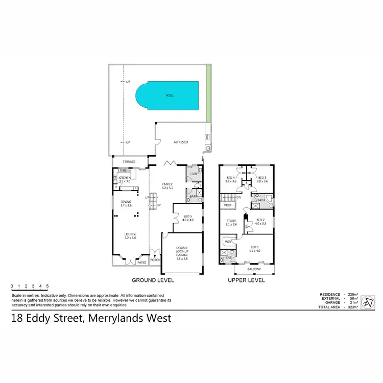 Floorplan of Homely house listing, 18 Eddy Street, Merrylands West NSW 2160
