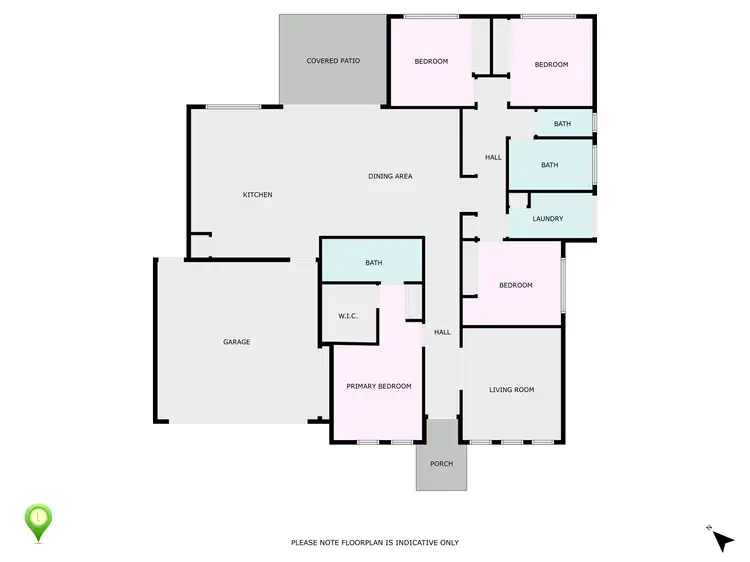 Floorplan of Homely house listing, 61 Daintree Boulevard, New Auckland QLD 4680