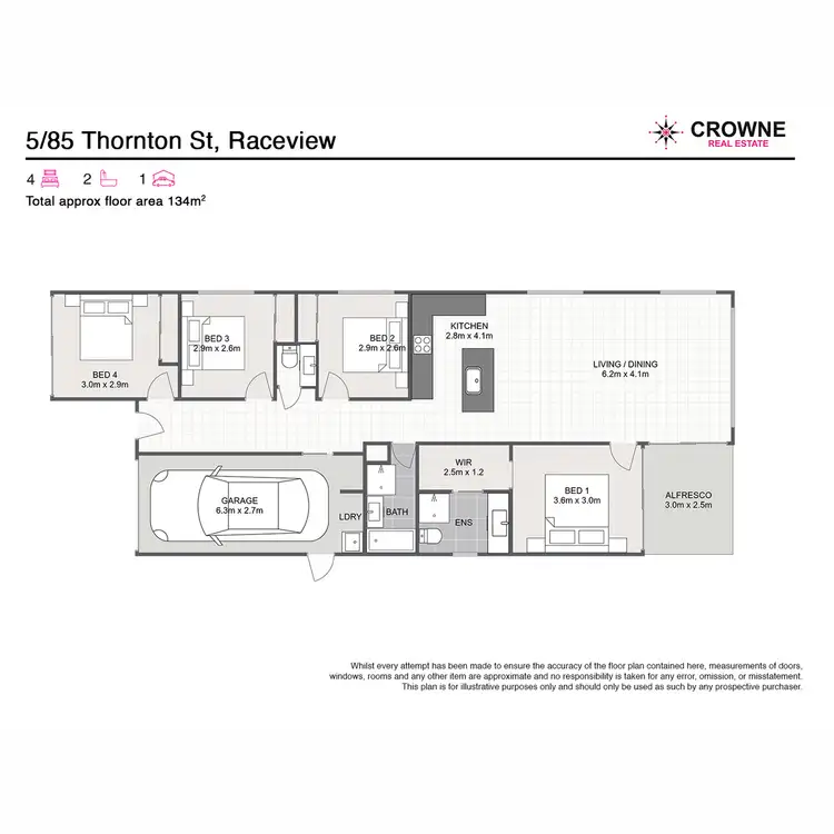Floorplan of Homely house listing, 5/85 Thornton Street, Raceview QLD 4305