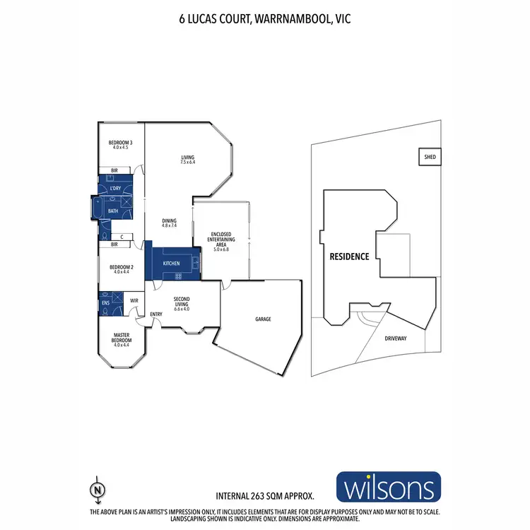 Floorplan of Homely house listing, 6 Lucas Court, Warrnambool VIC 3280