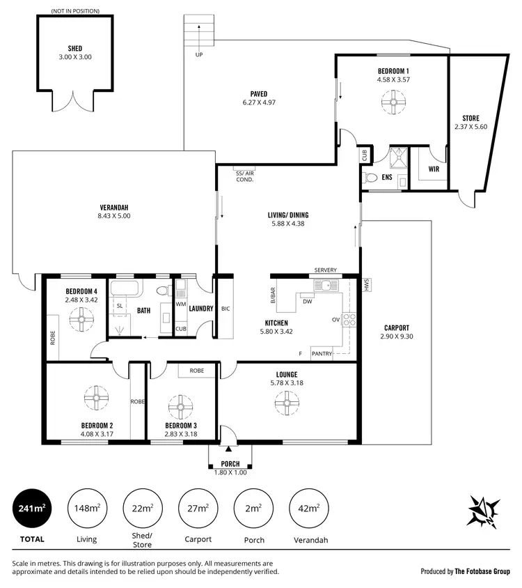 Floorplan of Homely house listing, 2 Dixie Court, Happy Valley SA 5159