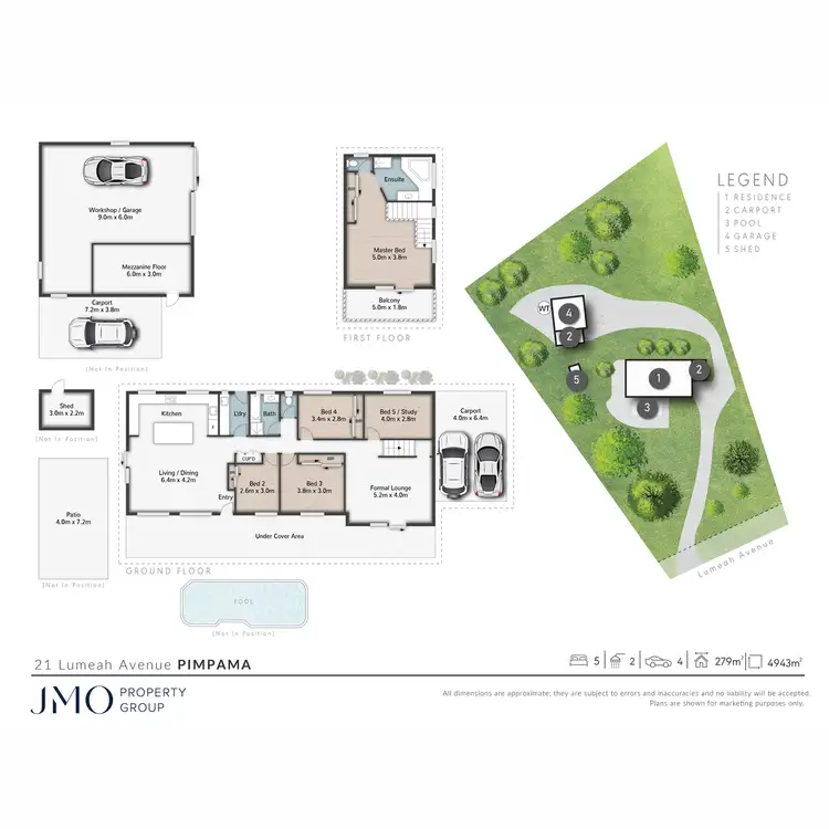 Floorplan of Homely house listing, 21 Lumeah Avenue, Pimpama QLD 4209