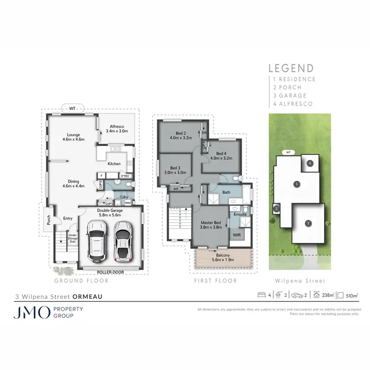 Floorplan of Homely house listing, 3 Wilpena Street, Ormeau QLD 4208