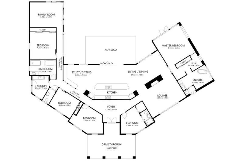 Floorplan of Homely house listing, 19 Corella Way, Wodonga VIC 3690
