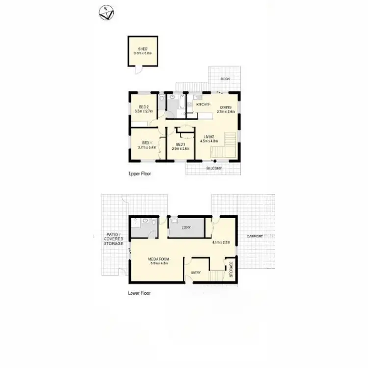 Floorplan of Homely house listing, 14 Cantor Street, Kallangur QLD 4503