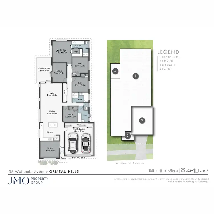 Floorplan of Homely house listing, 33 Wollombi Avenue, Ormeau Hills QLD 4208
