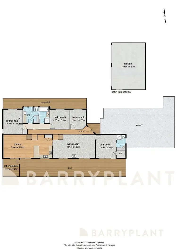 Floorplan of Homely house listing, 40 Pinnocks Road, Emerald VIC 3782