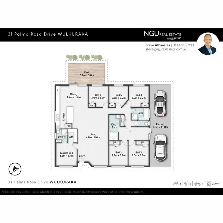 Floorplan of Homely house listing, 31 Palma Rosa Drive, Wulkuraka QLD 4305