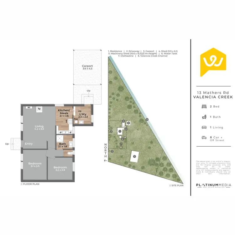 Floorplan of Homely rural property listing, 13 Mathers Road, Valencia Creek VIC 3860