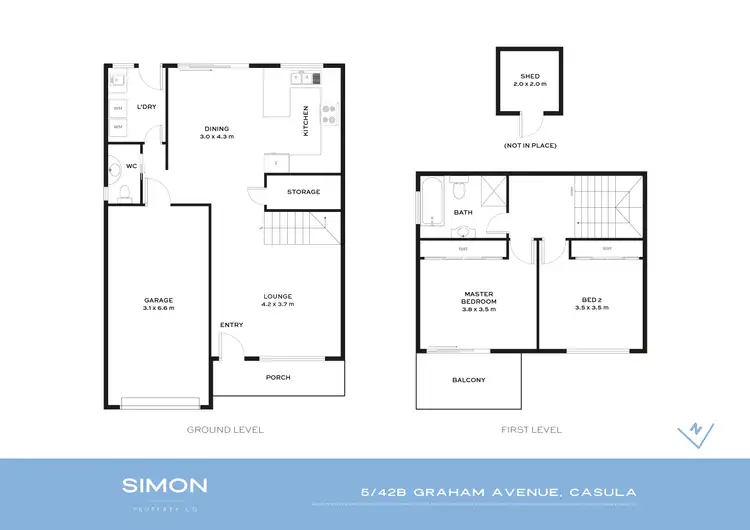 Floorplan of Homely house listing, 5/42B Graham Avenue, Casula NSW 2170