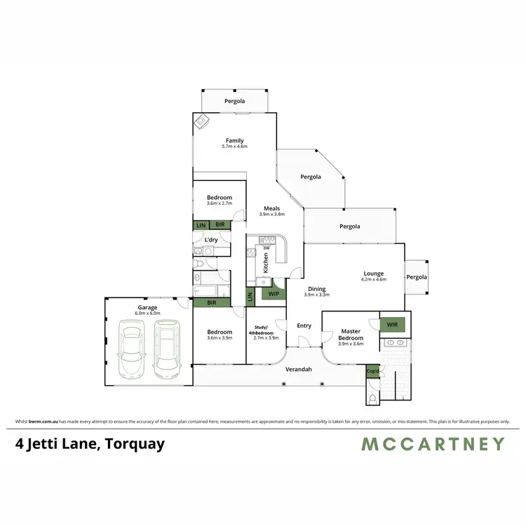 Floorplan of Homely house listing, 4 Jetti Lane, Torquay VIC 3228
