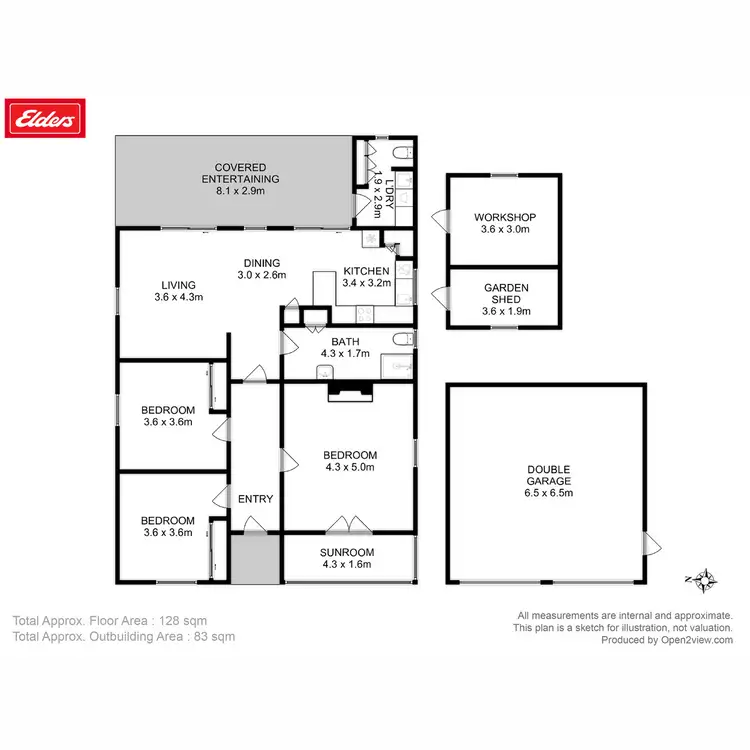 Floorplan of Homely house listing, 12 Charles Street, Triabunna TAS 7190
