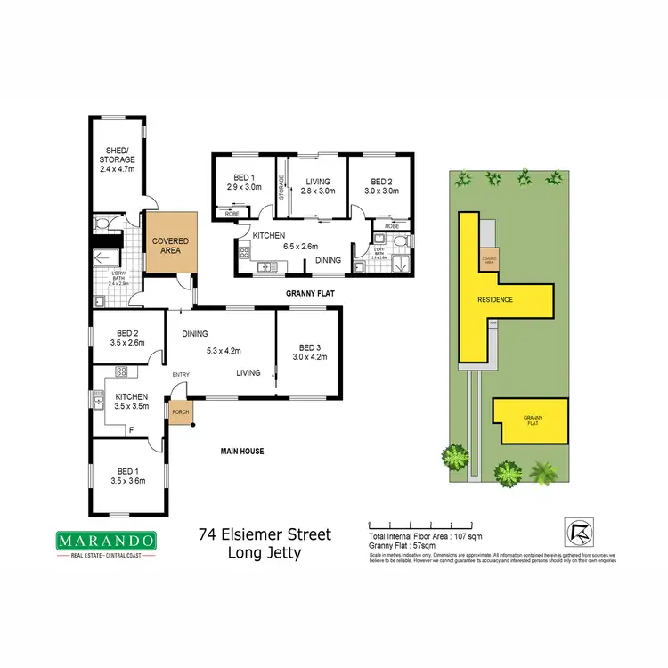 Floorplan of Homely house listing, 74 Elsiemer Street, Long Jetty NSW 2261