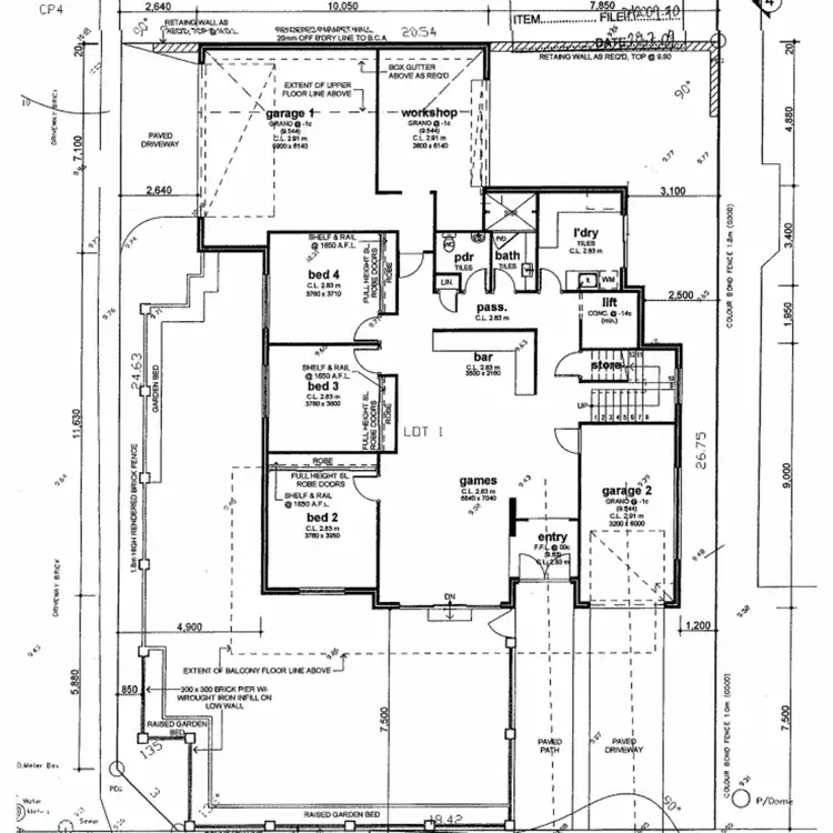 Floorplan of Homely house listing, 44A Matheson Road, Applecross WA 6153